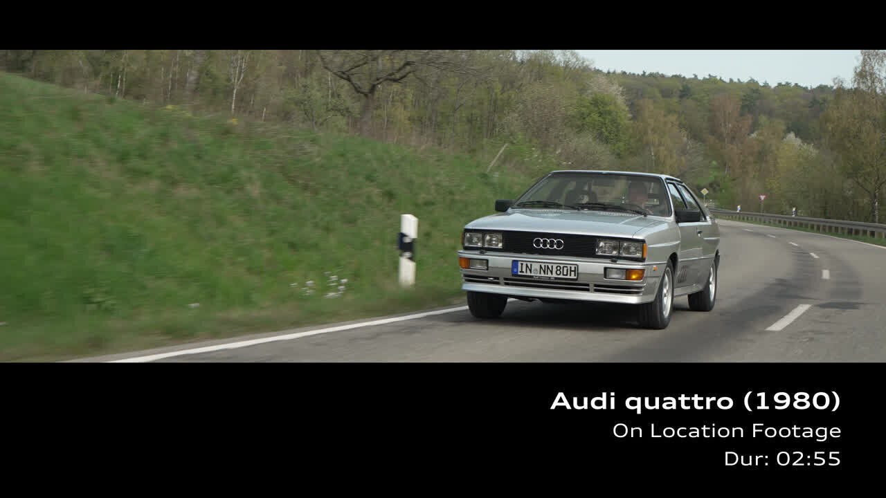Audi quattro (1980) – Footage (On-Location)