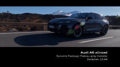 Audi A6 allroad – Footage (dynamisch, vertikal)