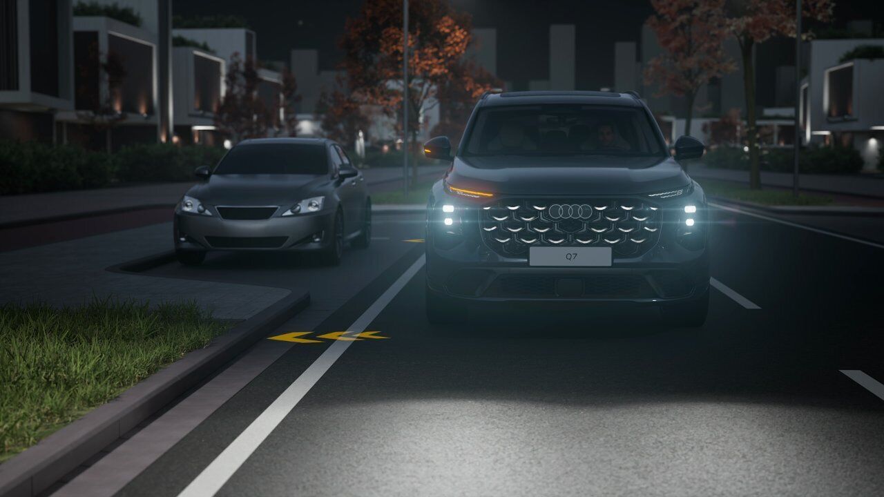 Audi Q7 – Lichttechnologie – Animation