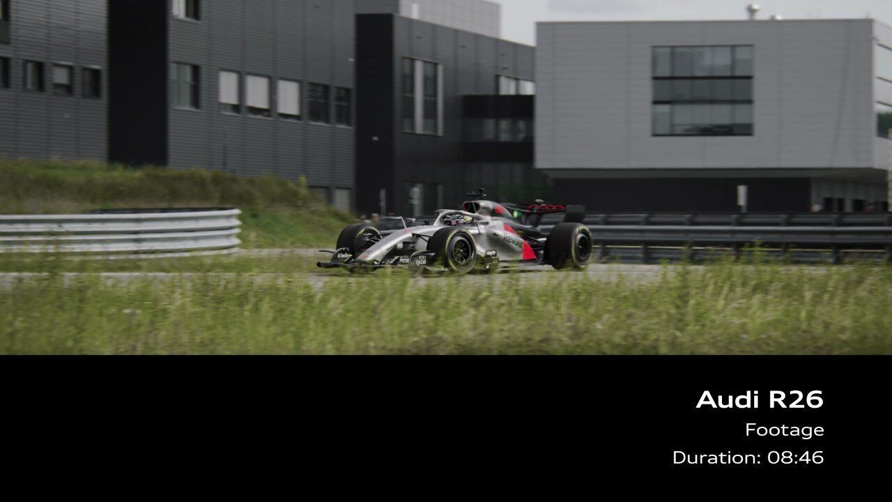 Audi R26 in Neuburg – Footage