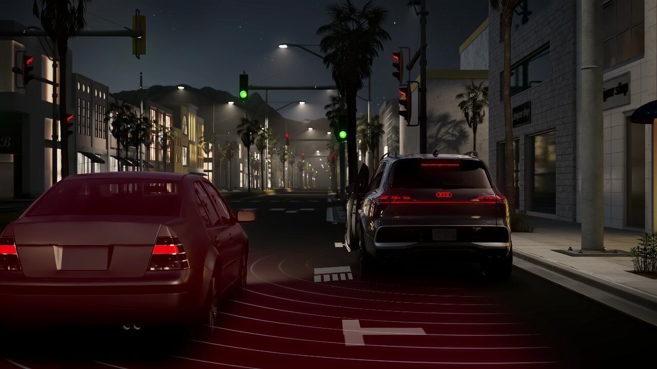 Audi SQ9 – Lichttechnologie – Animation