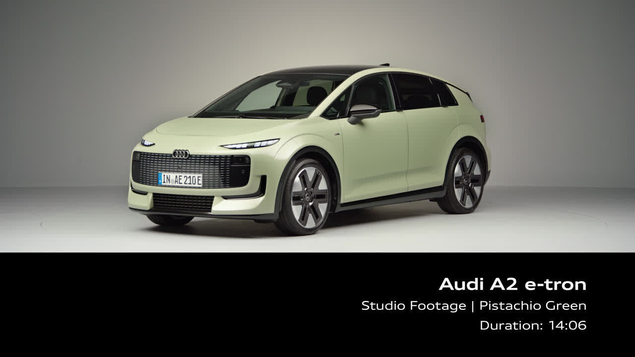 Audi A2 e-tron – Footage (Studio)