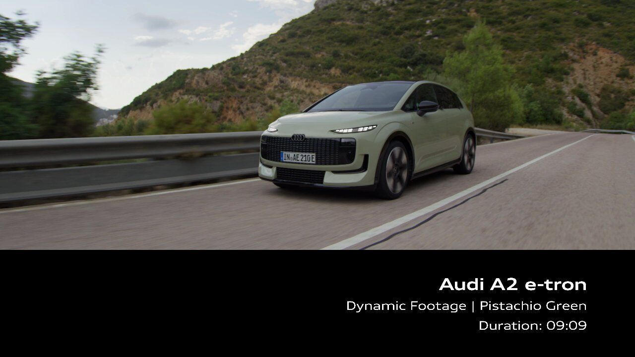 Audi A2 e-tron – Footage (dynamic)