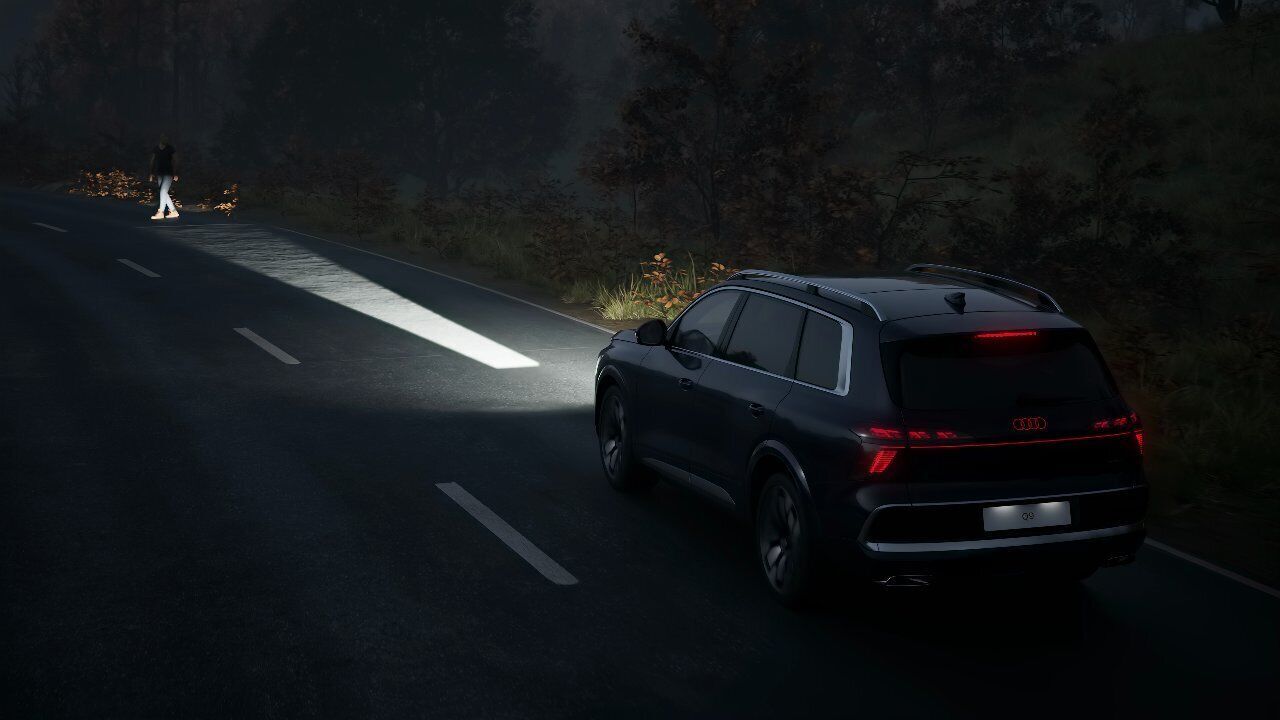 Audi Q9 – Lighting technology – Animation