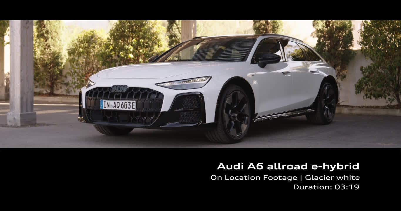 Audi A6 allroad e-hybrid – Footage (on location)