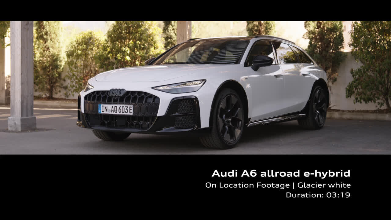 Audi A6 allroad e-hybrid – Footage (On-Location)