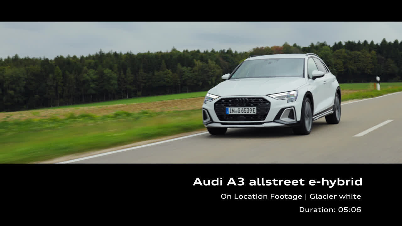Audi A3 allstreet e-hybrid – Footage (on location)