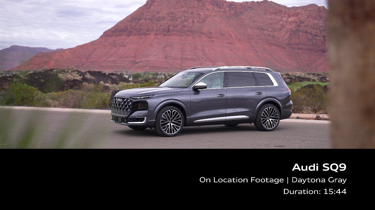 Audi SQ9 SUV – Footage (On-Location)